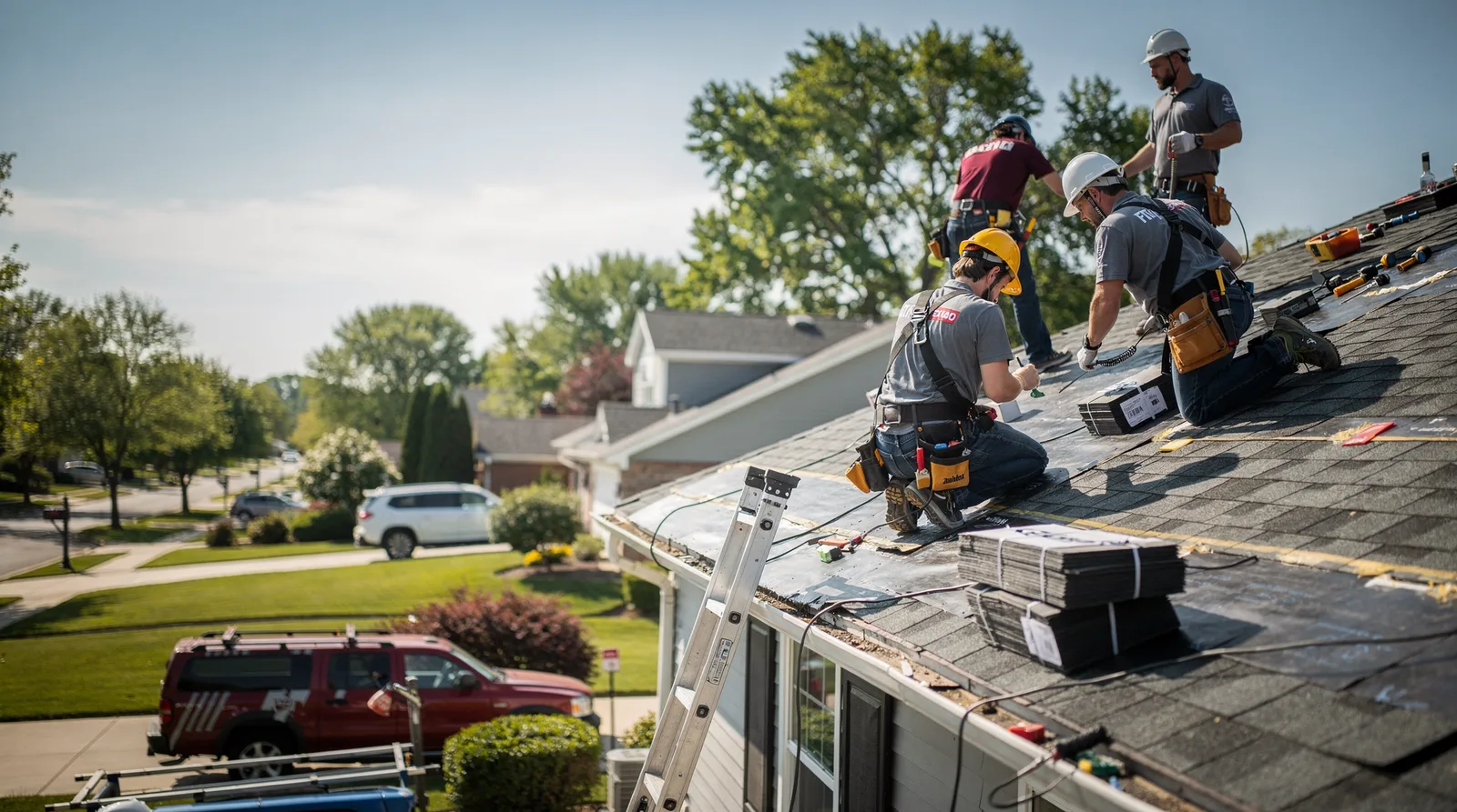 Roof Repair in Roodhouse, IL around you
